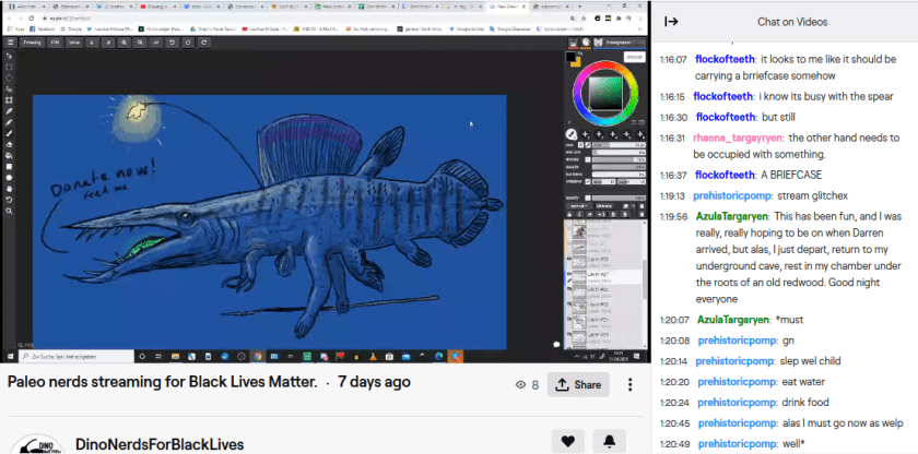 Dino Nerds for BLM Joschua Knuppe