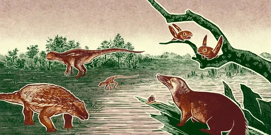 Jurassic Scene - Prehistoric Road Trip