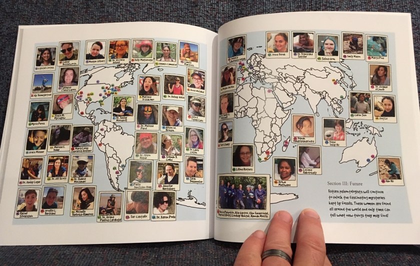 She Found Fossils map