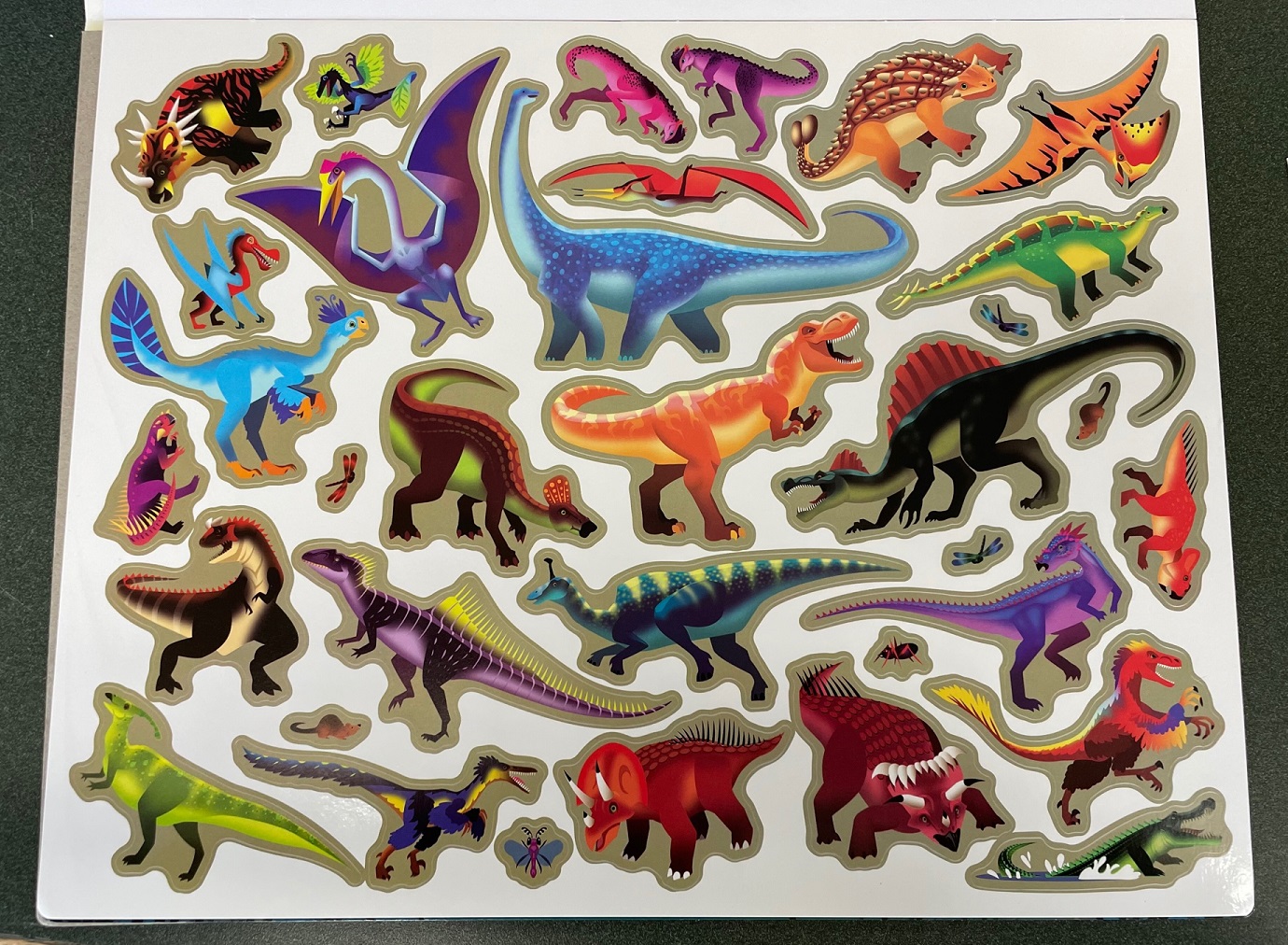 Prehistoric Reusable Sticker Pad main image 0